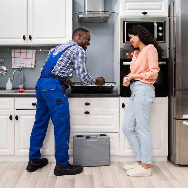 how long does it typically take to complete cooktop repair services in Forrest IL